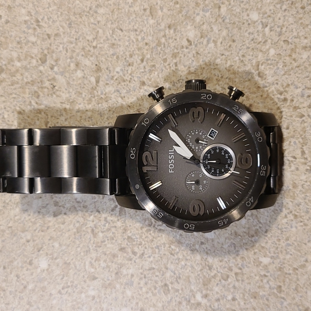 Fossil Chronograph Watch New Battery